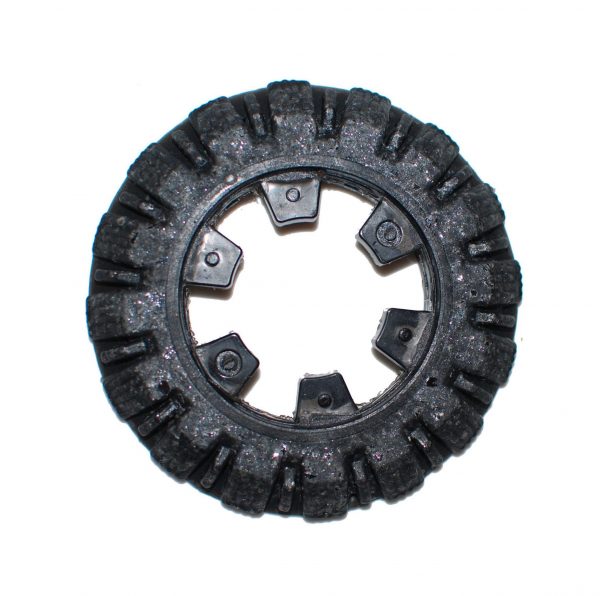 TruGrit Wheel 8 Inch Pipe - Durable wheel designed for smooth movement and stability on 8-inch pipes, suitable for sewer camera crawler applications