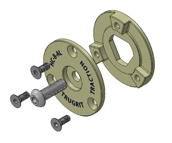 Cues Compatible Hub Adapter Set by TruGrit Traction