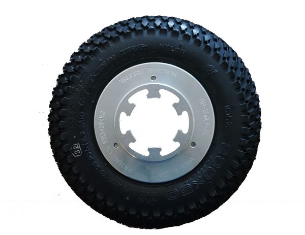 200mm Tires with Inner Hub by TruGrit Traction