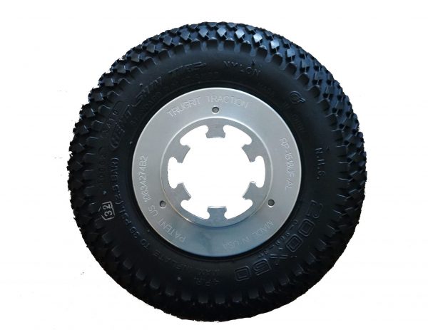 200mm Tires with Inner Hub by TruGrit Traction