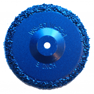 outer 8 in wheel parts steel carbide grit TruGrit Traction