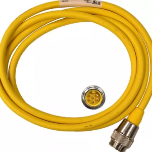 6 pin straight male 7/8 inch mini-fast single ended connector