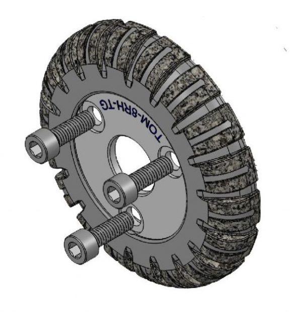 Sewer Camera Transporter Wheel TruGrit