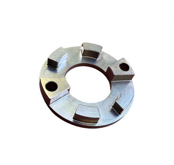 Hub Adapter 8 Inch Pipe iBAK Compatible - Versatile adapter designed for seamless integration with iBAK sewer camera systems, ideal for 8-inch pipes