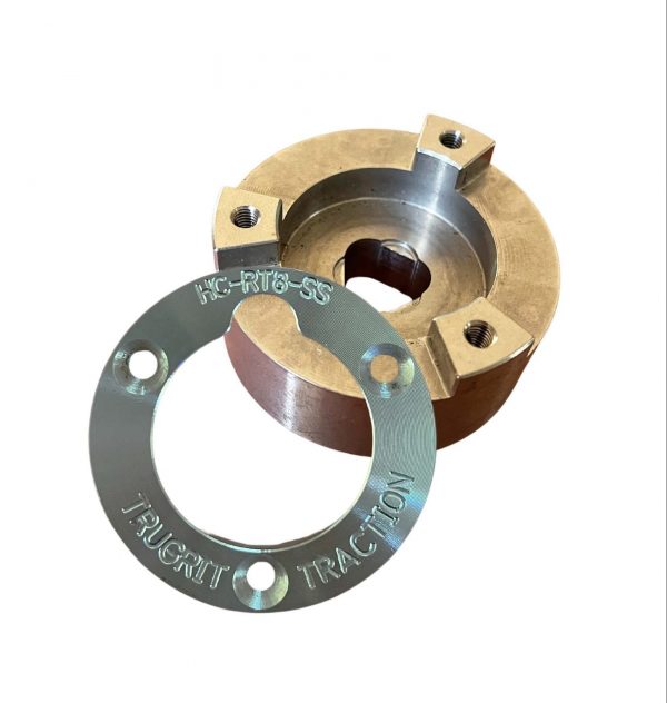 Inner Hub Adapter set for 8-24 Inch Pipe Proteus Compatible - Versatile adapter designed for seamless integration with Proteus sewer camera systems, suitable for pipes ranging from 8 to 24 inches in diameter