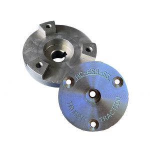 Hub Adapter Set Envirosight Compatible 8-24 - Comprehensive set of hub adapters designed to be compatible with Envirosight sewer camera systems, suitable for pipes ranging from 8 to 24 inches in diameter