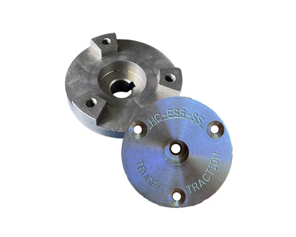 Hub Adapter Set Envirosight Compatible 8-24 - Comprehensive set of hub adapters designed to be compatible with Envirosight sewer camera systems, suitable for pipes ranging from 8 to 24 inches in diameter