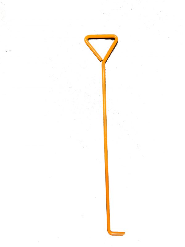 Layflat MH Hook - Durable hook designed for secure attachment and versatility in laying flat materials.