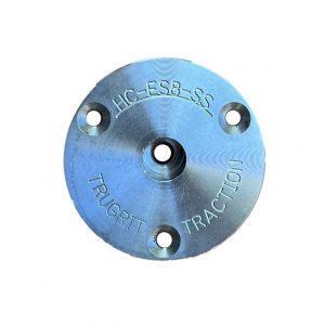 Outer Hub Adapter Envirosight Compatible 8-24 - Versatile adapter designed to be compatible with Envirosight sewer camera systems, suitable for pipes ranging from 8 to 24 inches in diameter.