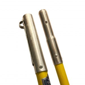 6-Foot Fiberglass Pole with Quick Connect - Lightweight and durable fiberglass pole featuring a quick-connect mechanism for easy assembly and disassembly