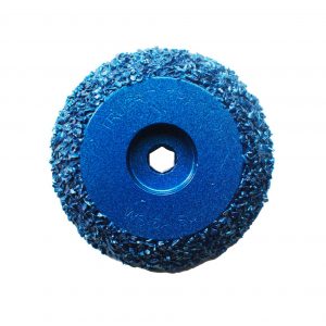 Steel Carbide Wheel 6 Inch Pipe Aries Compatible - Sturdy carbide wheel designed for durability and compatibility with Aries sewer camera crawlers, ideal for maneuvering through 6-inch pipes.
