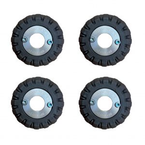 TruGrit TPU Non-Gritted Starter Kit for 8 Inch Pipe iBAK Compatible - Comprehensive starter kit featuring TPU non-gritted wheels, designed for compatibility with iBAK sewer camera systems for 8-inch pipes