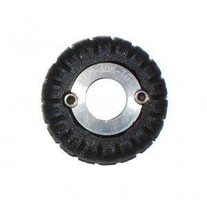 TruGrit Wheel 6 Inch Pipe iBAK Compatible - Durable 6-inch wheel designed for compatibility with iBAK sewer camera crawlers.