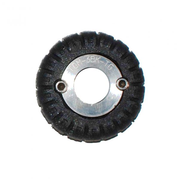 TruGrit Wheel 6 Inch Pipe iBAK Compatible - Durable 6-inch wheel designed for compatibility with iBAK sewer camera crawlers.
