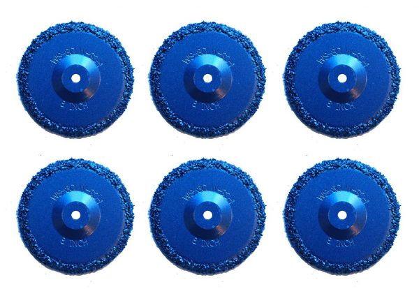 Cues compatible steel carbide grit wheel kit